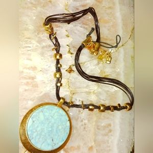 Robert Lee Morris turquoise necklace